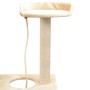 Katzenkratzbaum mit Sisal-Kratzstamm 150 cm beige von vidaXL, Katzenmöbel - Ref: Foro24-170487, Preis: 76,56 €, Rabatt: %