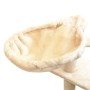 Katzenkratzbaum mit Sisal-Kratzstamm 150 cm beige von vidaXL, Katzenmöbel - Ref: Foro24-170487, Preis: 76,56 €, Rabatt: %