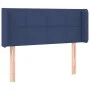 Blue fabric headboard 93x16x78/88 cm by , Headboards and footboards - Ref: Foro24-3118756, Price: 49,26 €, Discount: %
