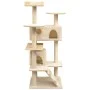 Cat scratching post with sisal scratching post 125 cm beige by vidaXL, Cat furniture - Ref: Foro24-170477, Price: 85,85 €, Di...