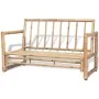 Set de muebles de jardín 4 piezas y cojines bambú by vidaXL, Garden sets - Ref: Foro24-43159, Price: 458,14 €, Discount: %