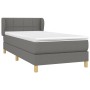 Boxspringbett mit dunkelgrauer Stoffmatratze 80x200 cm von , Betten und Lattenroste - Ref: Foro24-3126758, Preis: 299,12 €, R...