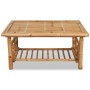 Set de muebles de jardín 4 piezas y cojines bambú de vidaXL, Conjuntos de jardín - Ref: Foro24-43159, Precio: 462,49 €, Descu...