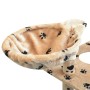Sisal Pfosten Katze Kratzbaum 150cm Fußabdrücke beige von vidaXL, Katzenmöbel - Ref: Foro24-170488, Preis: 67,40 €, Rabatt: %