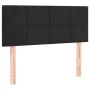 Box spring bed with black synthetic leather mattress 90x190 cm by , Beds and slatted bases - Ref: Foro24-3130933, Price: 294,...