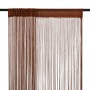 Fransenvorhänge 2 Stück 140x250 cm braun von vidaXL, Vorhänge und Gardinen - Ref: Foro24-132411, Preis: 27,14 €, Rabatt: %