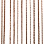 Fransenvorhänge 2 Stück 140x250 cm braun von vidaXL, Vorhänge und Gardinen - Ref: Foro24-132411, Preis: 27,14 €, Rabatt: %