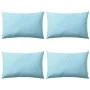 Outdoor cushions 60x40 cm light blue 4 units by vidaXL, Cushions - Ref: Foro24-132301, Price: 57,14 €, Discount: %