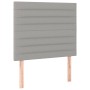 Cama box spring colchón y luces LED tela gris claro 90x190 cm de , Camas y somieres - Ref: Foro24-3134917, Precio: 321,98 €, ...