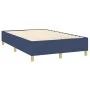 Box spring bed with mattress and LED blue fabric 120x200 cm by , Beds and slatted bases - Ref: Foro24-3135507, Price: 429,14 ...