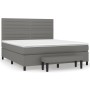 Boxspringbett mit dunkelgrauer Stoffmatratze 180x200 cm von , Betten und Lattenroste - Ref: Foro24-3136694, Preis: 662,05 €, ...