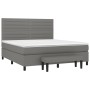 Boxspringbett mit dunkelgrauer Stoffmatratze 180x200 cm von , Betten und Lattenroste - Ref: Foro24-3136694, Preis: 662,05 €, ...