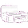 Boxspringbett mit dunkelgrauer Stoffmatratze 180x200 cm von , Betten und Lattenroste - Ref: Foro24-3136694, Preis: 662,05 €, ...