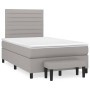 Boxspringbett mit hellgrauer Stoffmatratze 120x200 cm von , Betten und Lattenroste - Ref: Foro24-3136661, Preis: 426,51 €, Ra...