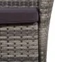 9-piece garden dining set with gray synthetic rattan cushions by vidaXL, Garden sets - Ref: Foro24-44070, Price: 882,03 €, Di...