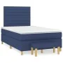Box spring bed with blue fabric mattress 120x200 cm by , Beds and slatted bases - Ref: Foro24-3137227, Price: 447,32 €, Disco...