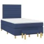 Box spring bed with blue fabric mattress 120x200 cm by , Beds and slatted bases - Ref: Foro24-3137227, Price: 447,32 €, Disco...