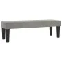 Cama box spring con colchón terciopelo gris claro 200x200 cm de , Camas y somieres - Ref: Foro24-3137923, Precio: 666,01 €, D...