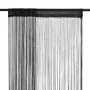 Fransenvorhänge 2 Stück 100x250 cm schwarz von vidaXL, Vorhänge und Gardinen - Ref: Foro24-132400, Preis: 22,45 €, Rabatt: %
