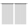 Fransenvorhänge 2 Stück 100x250 cm schwarz von vidaXL, Vorhänge und Gardinen - Ref: Foro24-132400, Preis: 23,17 €, Rabatt: %