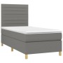 Boxspringbett mit dunkelgrauer Stoffmatratze 100x200 cm von , Betten und Lattenroste - Ref: Foro24-3142394, Preis: 366,87 €, ...