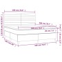 Boxspringbett mit hellgrauer Stoffmatratze 180x200 cm von , Betten und Lattenroste - Ref: Foro24-3142433, Preis: 630,18 €, Ra...