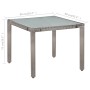 5-piece garden dining set with gray synthetic rattan cushions by vidaXL, Garden sets - Ref: Foro24-44072, Price: 435,94 €, Di...