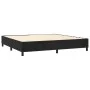 Boxspringbett mit schwarzer Samtmatratze 200x200 cm von , Betten und Lattenroste - Ref: Foro24-3143105, Preis: 607,04 €, Raba...