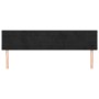 Kopfteile 2 Einheiten aus schwarzem Samt 100x5x78/88 cm von , Kopf- und Fußteile - Ref: Foro24-346196, Preis: 48,51 €, Rabatt: %