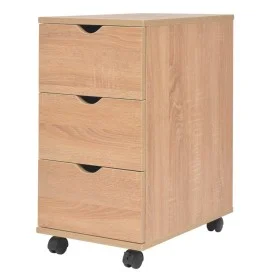 Kommode aus Holz, 33 x 45 x 60 cm, Farbe Eiche von vidaXL, Schließfächer und Lagerschränke - Ref: Foro24-245725, Preis: 112,4...