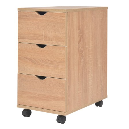 Kommode aus Holz, 33 x 45 x 60 cm, Farbe Eiche von vidaXL, Schließfächer und Lagerschränke - Ref: Foro24-245725, Preis: 114,6...