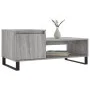 Mesa de centro madera contrachapada gris Sonoma 100x50x45 cm de , Mesas de centro - Ref: Foro24-830842, Precio: 71,83 €, Desc...