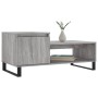 Sonoma gray plywood coffee table 100x50x45 cm by , Coffee table - Ref: Foro24-830842, Price: 69,56 €, Discount: %