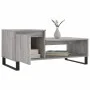 Mesa de centro madera contrachapada gris Sonoma 100x50x45 cm de , Mesas de centro - Ref: Foro24-830842, Precio: 71,83 €, Desc...