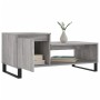 Sonoma gray plywood coffee table 100x50x45 cm by , Coffee table - Ref: Foro24-830842, Price: 69,56 €, Discount: %