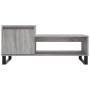 Sonoma gray plywood coffee table 100x50x45 cm by , Coffee table - Ref: Foro24-830842, Price: 69,56 €, Discount: %