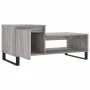 Mesa de centro madera contrachapada gris Sonoma 100x50x45 cm de , Mesas de centro - Ref: Foro24-830842, Precio: 71,83 €, Desc...