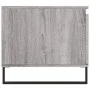 Mesa de centro madera contrachapada gris Sonoma 100x50x45 cm de , Mesas de centro - Ref: Foro24-830842, Precio: 71,83 €, Desc...