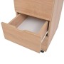Kommode aus Holz, 33 x 45 x 60 cm, Farbe Eiche von vidaXL, Schließfächer und Lagerschränke - Ref: Foro24-245725, Preis: 114,6...