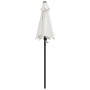 Sonnenschirm aus sandweißem Aluminium, 200 x 224 cm von , Sonnenschirme - Ref: Foro24-47204, Preis: 50,46 €, Rabatt: %