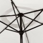 Sonnenschirm aus sandweißem Aluminium, 200 x 224 cm von , Sonnenschirme - Ref: Foro24-47204, Preis: 50,46 €, Rabatt: %