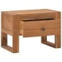 Nachttisch aus massivem Teakholz, 50 x 30 x 35 cm von , Nachttische - Ref: Foro24-326123, Preis: 72,19 €, Rabatt: %