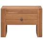 Nachttisch aus massivem Teakholz, 50 x 30 x 35 cm von , Nachttische - Ref: Foro24-326123, Preis: 72,19 €, Rabatt: %