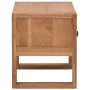 Nachttisch aus massivem Teakholz, 50 x 30 x 35 cm von , Nachttische - Ref: Foro24-326123, Preis: 72,19 €, Rabatt: %