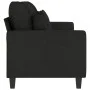 3-seater black fabric sofa 180 cm by , Sofas - Ref: Foro24-359279, Price: 295,86 €, Discount: %