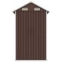 Brown galvanized steel garden shed 192x152.5x237 cm by , Sheds - Ref: Foro24-364532, Price: 280,30 €, Discount: %