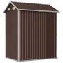 Cobertizo de jardín acero galvanizado marrón 192x152,5x237 cm de , Cobertizos - Ref: Foro24-364532, Precio: 262,38 €, Descuen...