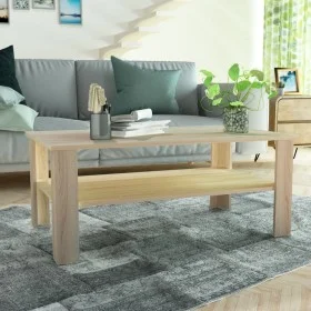 Engineered wood coffee table oak 100x59x42 cm by vidaXL, Coffee table - Ref: Foro24-244858, Price: 63,94 €, Discount: %