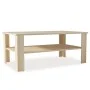 Couchtisch aus Holzwerkstoff Eiche 100x59x42 cm von vidaXL, Couchtisch - Ref: Foro24-244858, Preis: 63,94 €, Rabatt: %