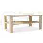 Couchtisch aus Holzwerkstoff Eiche 100x59x42 cm von vidaXL, Couchtisch - Ref: Foro24-244858, Preis: 63,94 €, Rabatt: %